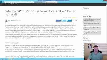 Installing the September 2016 CU for SharePoint Server 2013