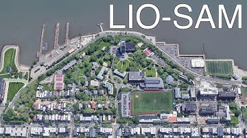 Stevens Mapping with LIO-SAM using Ouster OS1-128