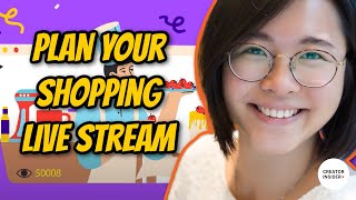 How to Plan Your Shopping Live Stream on YouTube! 🛍️