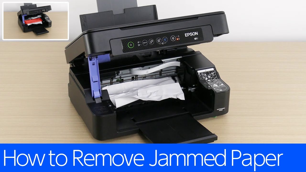 XP-2200 - How to Remove Jammed Paper 