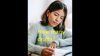 ESL Writing class: How many drafts should students write?