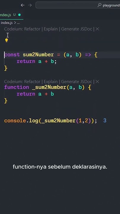 Bedanya Arrow Function dan Reguler function?🙌.#javascript #coding #tips ...