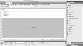 Adobe Dreamweaver - Building a Basic Portfolio Website Part 1