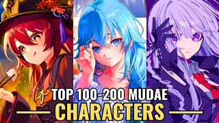 Top Mudae Characters Party Rank (Set 2)