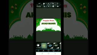 tutorial desain backdrop panggung, di hp android