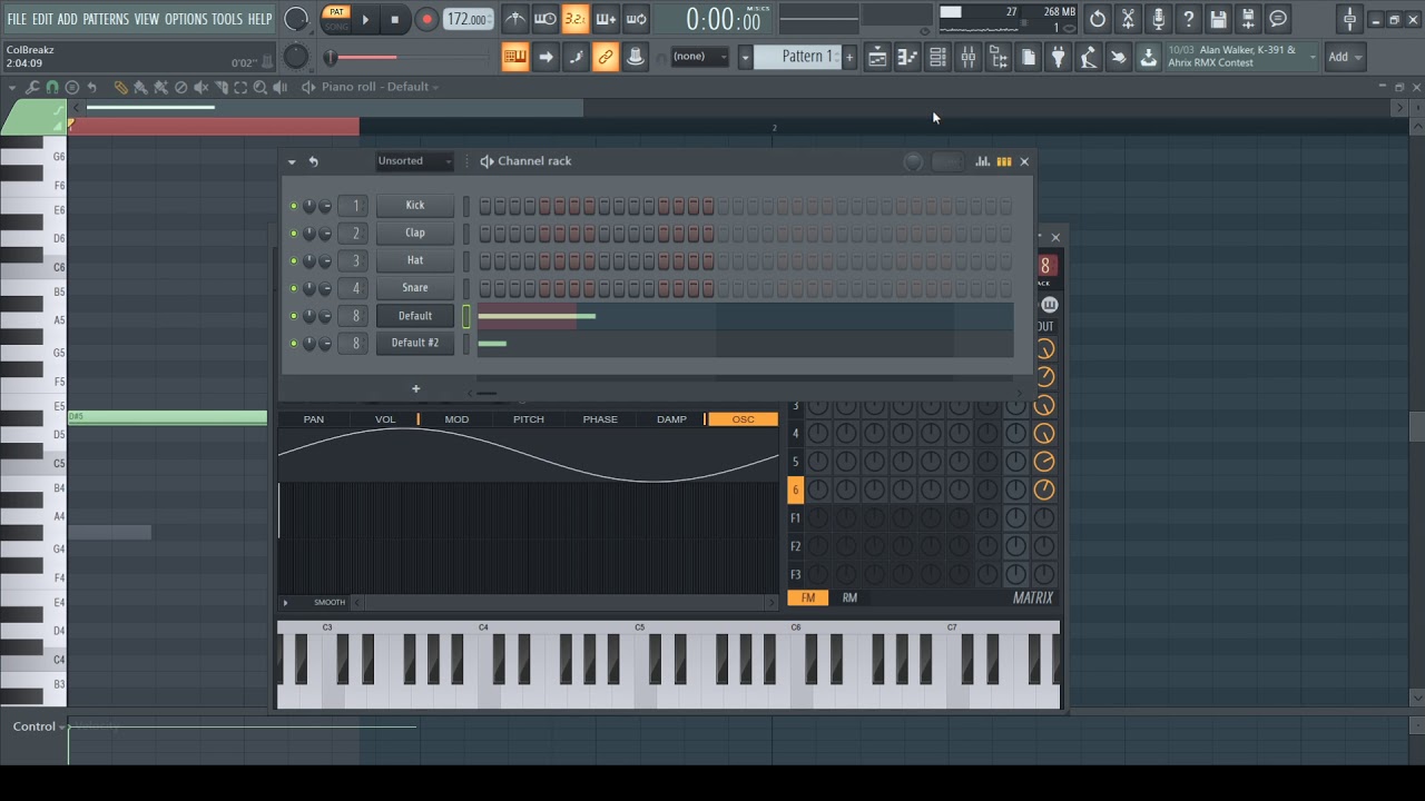 MEFJUS Snare Synthesizer Using Sytrus [Free Preset] (Tranzit)