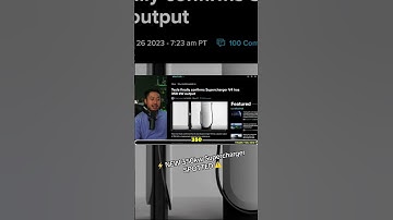 ⚡️ NEW 350kw Supercharger SPOTTED ⚠️