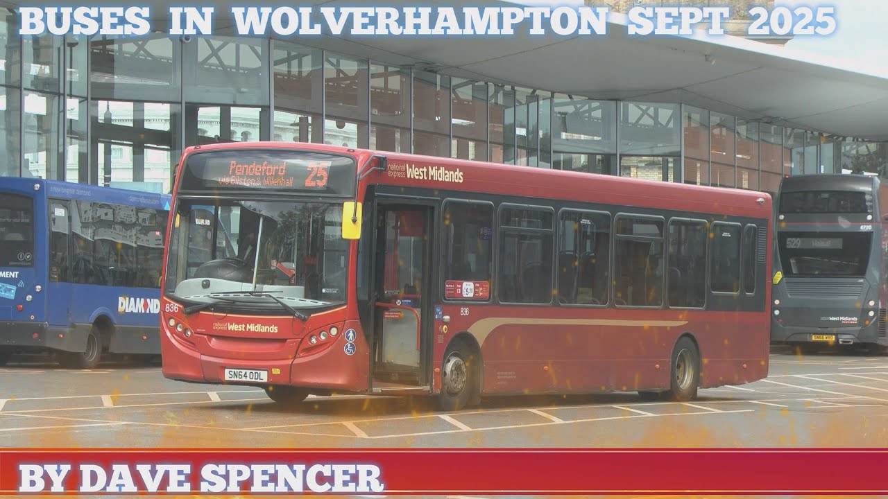 5551  WOLVERHAMPTON BUSES SEPTEMBER 2025 BY DAVE SPENCER