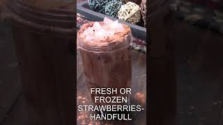 STRAWBERRY CHOCOLATE SMOOTHIE Sugar free or with sugar