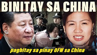 Pinay OFW brutal na binitay sa bansang China | Sally Ordinario Villanueva Case screenshot 2