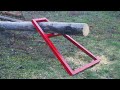 Amazing DIY Tool idea for Simple cutting firewood