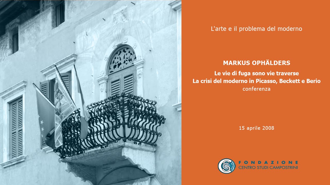 Markus Ophälders - Le Lezioni americane di Berio, 15/04/2008 centro westgate