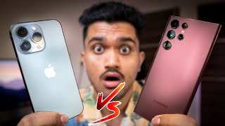 iPhone 13 Pro vs S22 Ultra : Real User Comparison!