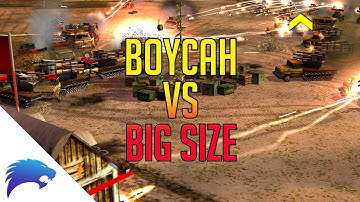Boycah vs BiG SiZe | Epic Stealth Mirror | Liquid Gold | Generals Zero Hour
