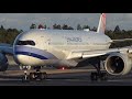 China Airlines Airbus A350-900 B-18907 Landing at NRT 34R