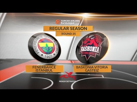 Highlights: Fenerbahce Istanbul-Baskonia Vitoria Gasteiz