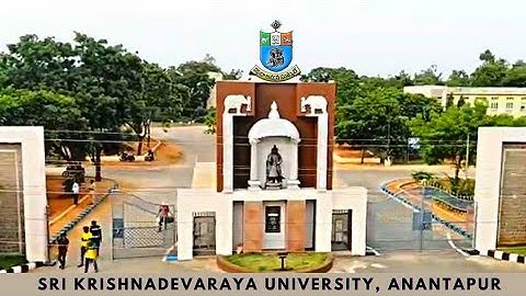 SKU (Sri Krishnadevaraya University) Ananthapuram | Campus Tour |green aerials #sku #appgcet #eapcet