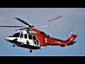 AW139 LAFD Helicopters In Action - AgustaWestland Leonardo Hansen Dam Brush Fire