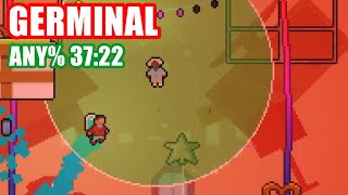 Germinal any% speedrun in 37m 22s