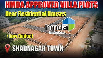 Premium Gated Community Near Shadnagar Town | Best Low-Budget Investment Plots @ Residential  houses