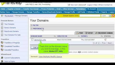 micfo | how to update your DNS at NameCheap.com