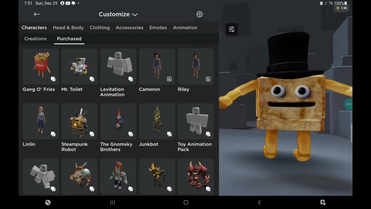how to make cinnamon toast crunch avatar in roblox! YouTube