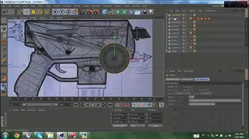 Weapon design in Cinema 4D
