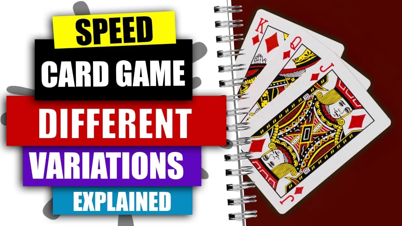 How To Play Speed - Tutorial - Card Games 