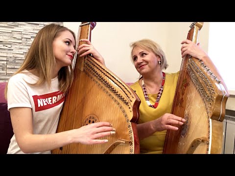 МАМА И ДОЧЬ ПОЮТ КРАСИВУЮ УКРАИНСКУЮ ПЕСНЮ!!!