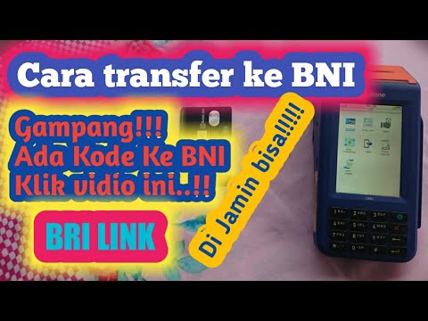 Cara transfer ke BNI menggunakan EDC BRI link - YouTube