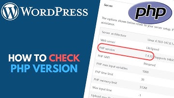 How to Check the PHP Version of Your WordPress Site