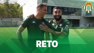 Accuracy CHALLENGE with JOAQUÍN and Fekir! | Real Betis Balompié