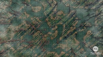 MapGuffin - Misty Marsh - Animated Battlemap