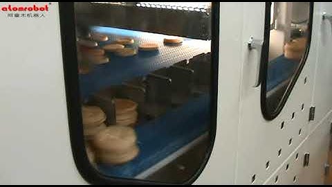 Atomrobot, delta robots for quick packaging biscuit