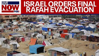 IsraelHamas war: Rafah refugees ordered to leave ahead of Israeli invasion | LiveNOW from FOX