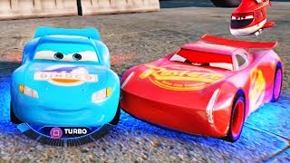 Cars 3 Driven to Win: Colors Lightning McQueen vs Jackson Storm  Race Gameplay