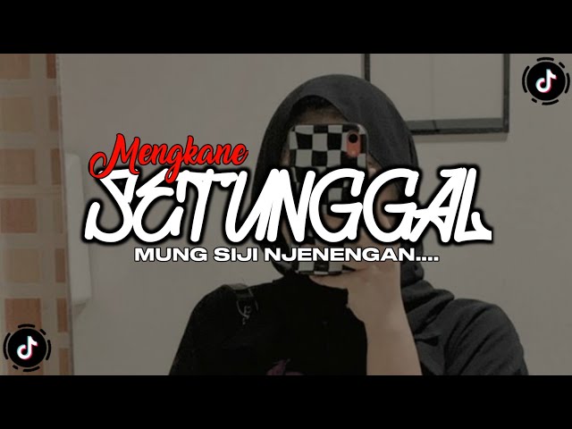 DJ MUNG SIJI NJENENGAN TAN SAH KULO EMAN EMAN || SETUNGGAL HERIS HYDRAWAN - Adi Fajar class=