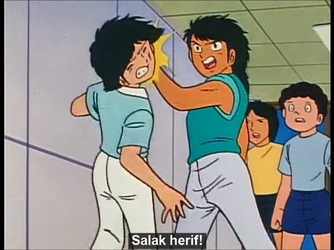 Hyuga Matsuyama'yı Tokatlıyor (Türkçe Altyazılı) - Captain Tsubasa (1983): Bölüm 24