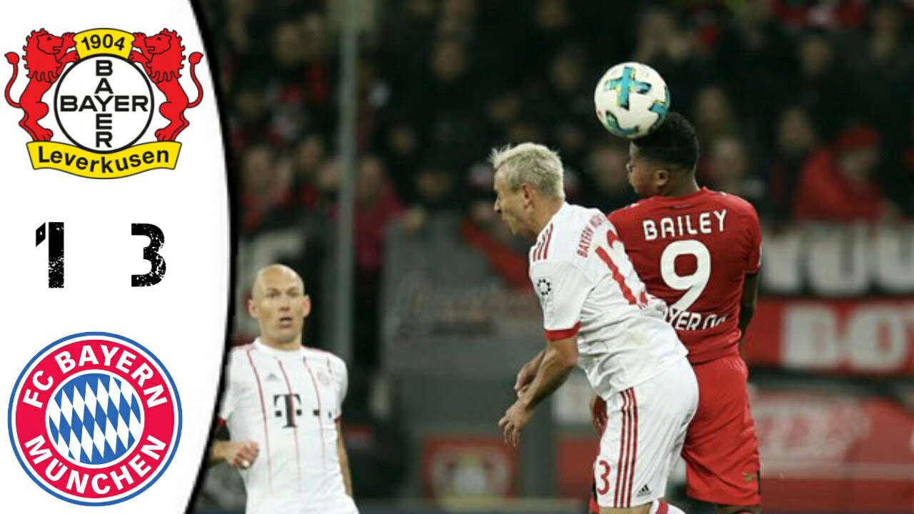 Bayer Leverkusen vs Bayern Munchen 1-3 All Goals Bundesliga Germany