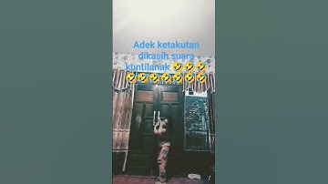 adek ketakutan dikasih suara kuntilanak 🤣🤣🤣🤣🤣🤣🤣🤣 #serem #prank #horrorstories #videoseram