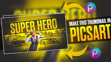 BGMI MONTAGE THUMBNAIL KAISE BANAEN || bgmi montage thumbnail in picsart ❤️❣️