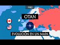 Evolución de la OTAN en un mapa