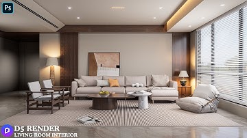 How to Create Realistic Interior Design in D5 Render | Easy for Beginners.