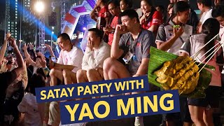 SATAY PARTY WITH YAO MING | Day 13 (Part 2) Asian Games 2018 Vlog