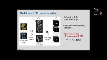 BART Webinar #3 - Introduction to Subspace Constrained Reconstruction - Jon Tamir