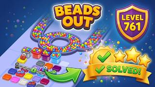 🔴 Beads Out - Level 761 Walkthrough & Solution | Quick & Easy! 🧠🧩
