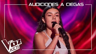 Ainara Romero canta "La llorona" |  Audiciones a ciegas | La Voz Kids Antena 3 2024