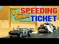 Speeding Ticket Mater Helps Sheriff on a HIGH SPEED CHASE in Radiator Springs Disney CARS