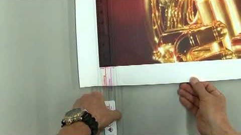 5 Mounting Large Format Prints made easy