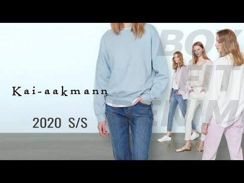 2020 S/S 카이아크만 보이핏 컬러 데님 2종 (여성용) (HIOSDZB532P) - KAI-AKKMANN